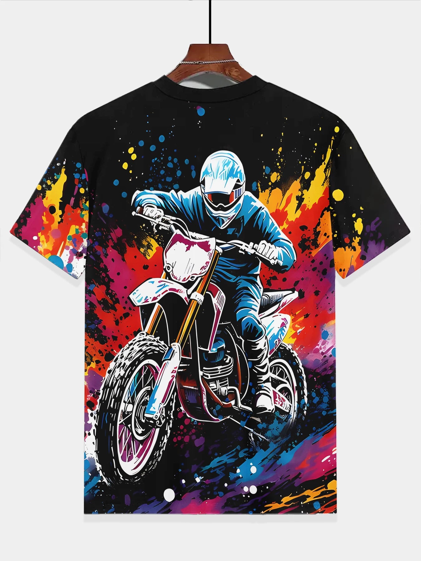 Stylish Biker 3d Print Clothes Child Boy Child T Shirt Children Top Shirts T-shirt for a Boy Children's Clothing Boys Tops Kids